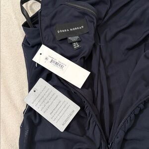 Donna Morgan Midnight Blue Gown